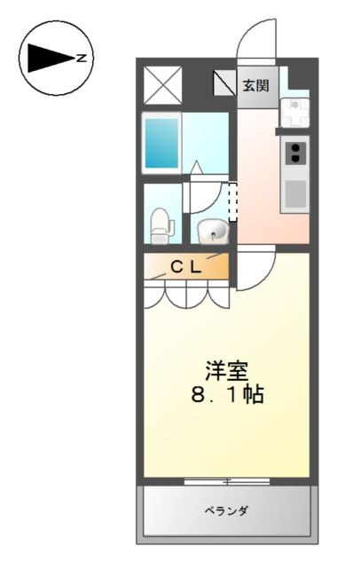 アートメゾン倉敷の間取り写真