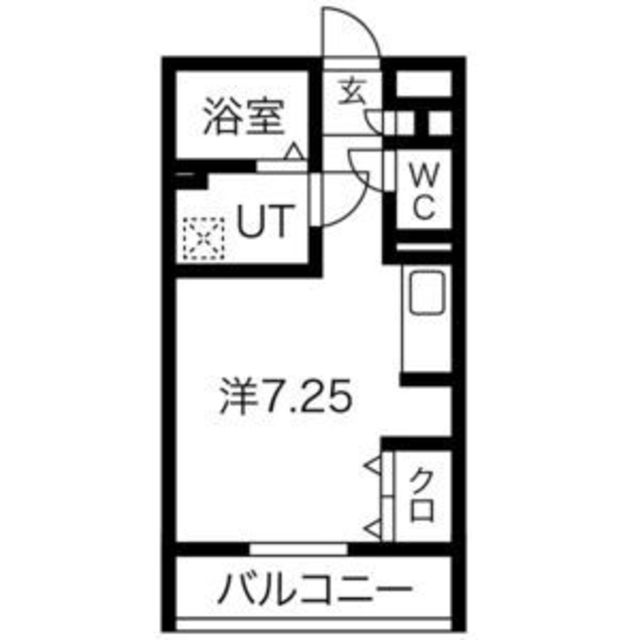 ＪＲ福知山線 川西池田駅 徒歩3分 3階建 築20年の間取り写真