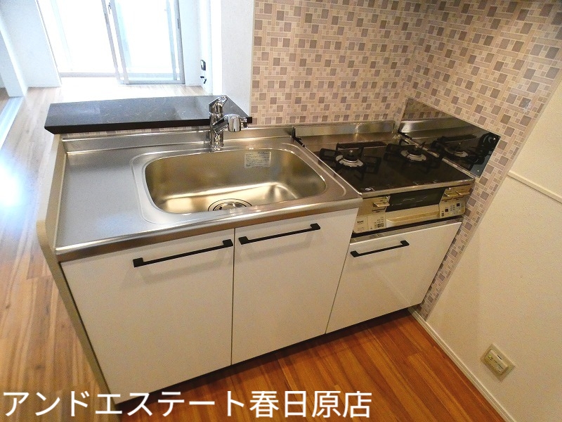 西鉄天神大牟田線 白木原駅 徒歩14分 4階建 築5年のキッチン写真