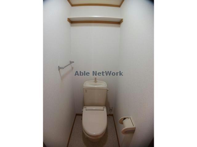 名鉄西尾線 西尾口駅 徒歩11分 2階建 築22年のトイレ写真