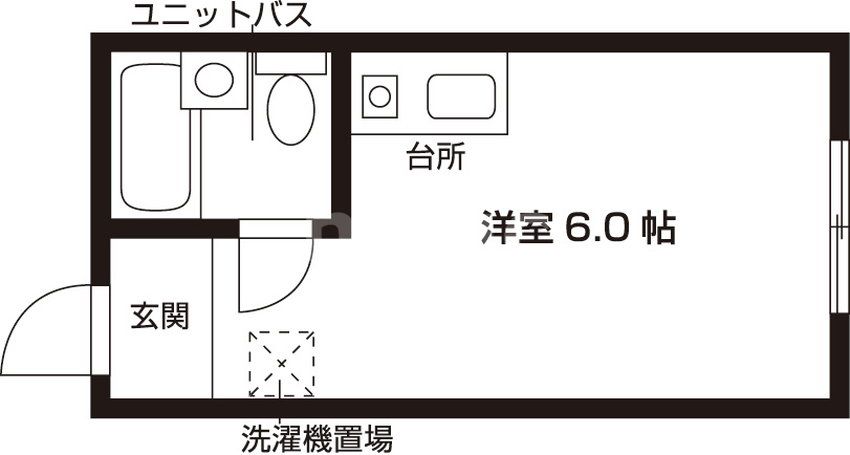VAL近大正門前の間取り写真