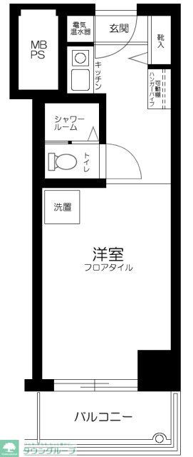 コルム目黒不動前の間取り写真