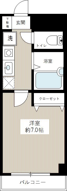 メテオーロ舞浜の間取り写真