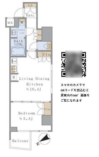 Brillia ist 千駄ヶ谷の間取り写真