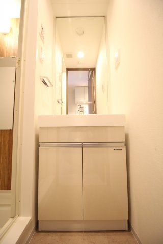 洗面設備　（別タイプ参考写真）レガリス西日暮里ステーションフロント　荒