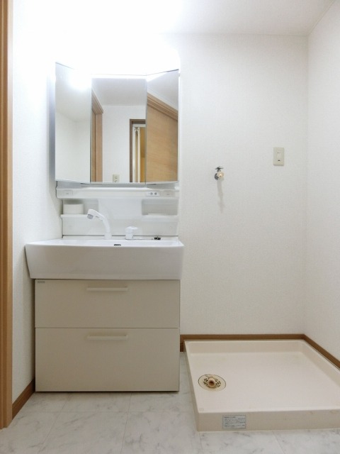 洗面設備　図面と現状に相違がある場合には現状を優先
