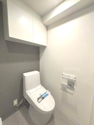 トイレ　ゆったりとした空間のトイレです
