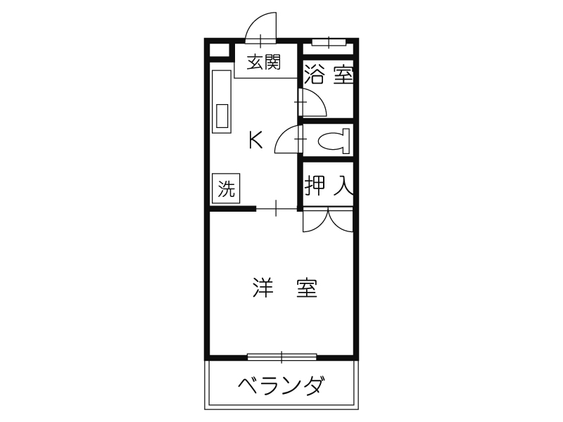 ガーデンパレスＫの間取り