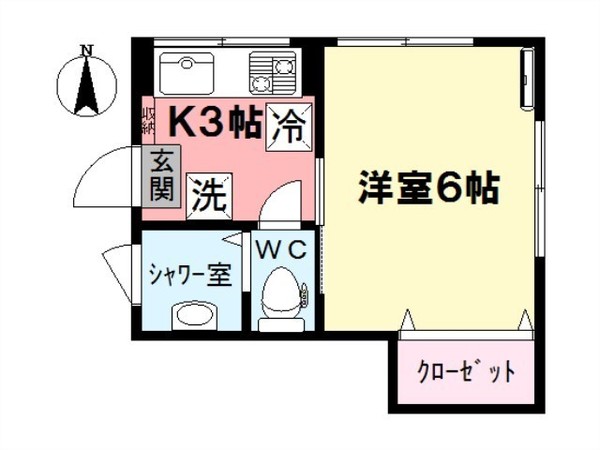 スペランツァ西荻1の間取り