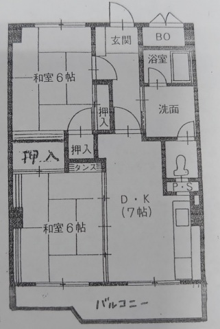 【井口ハイツの間取り】