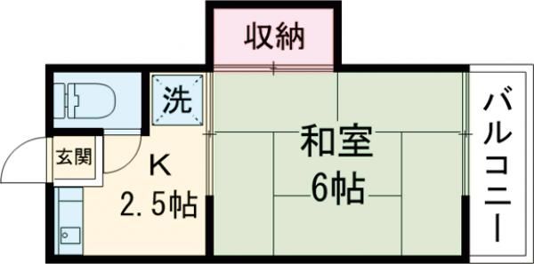 第3中央荘_間取り_0