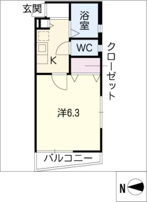 チェリーコーポの間取り