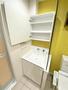 洗面設備　独立洗面化粧台　鏡面裏収納有