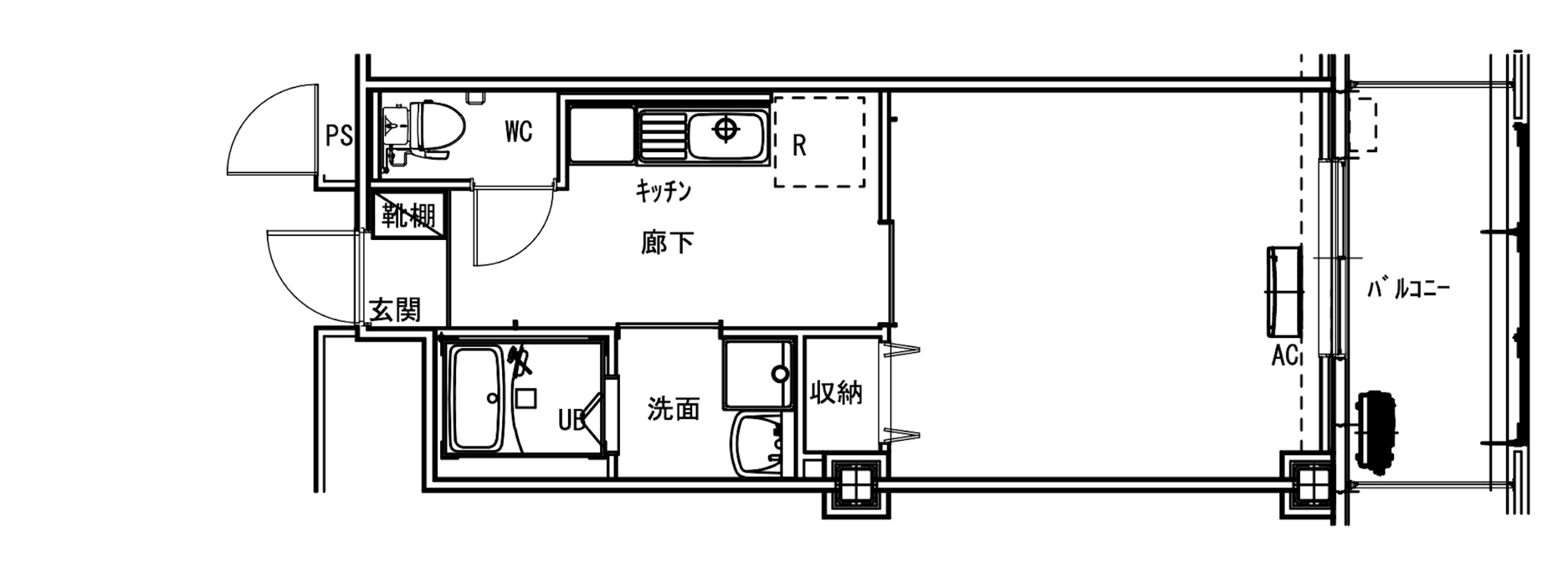 山田オフィスビル（仮称）の間取り