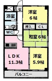 グラードの間取り