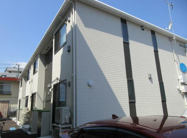 建物外観　南向き2階建てアパート