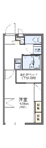 レオパレスボン　エスプワールの間取り