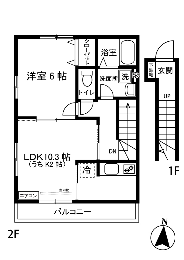 ルーエンハイムの間取り