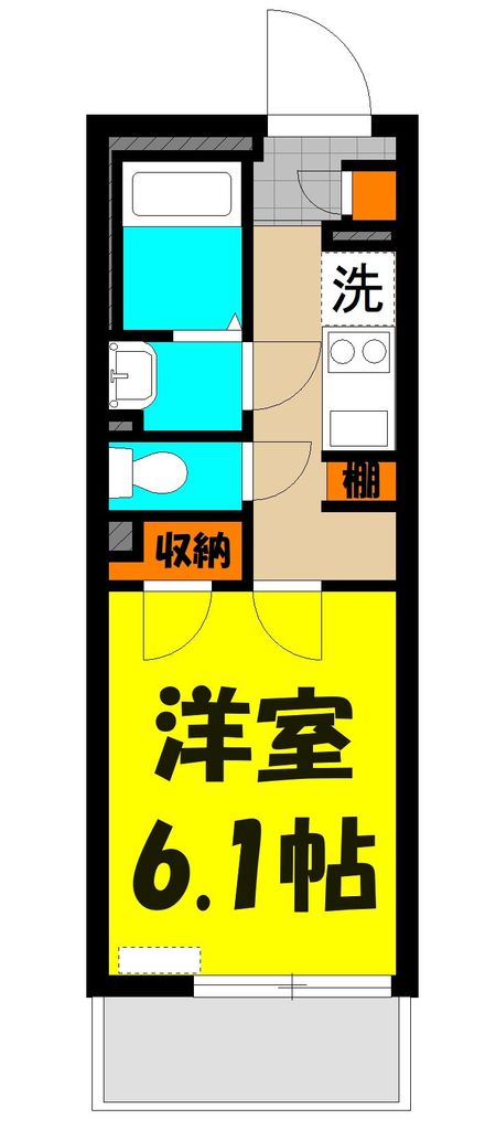 さいたま市南区文蔵のマンションの間取り