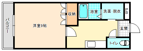 グレイスAの間取り