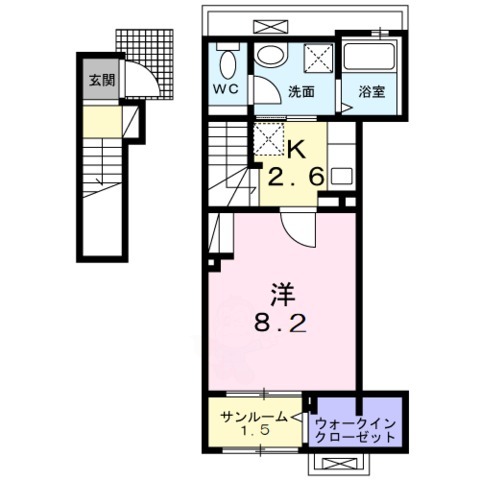 アネモスヒルズ姫路早瀬Ｉの間取り