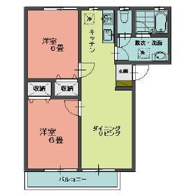 リベラルハイツ　Ｍ１の間取り