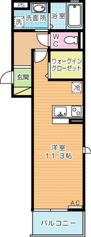 Ｍ・Ｋ・Ｋ 北方の間取り