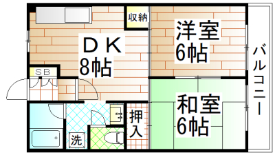 リッシュヴィラージュの間取り