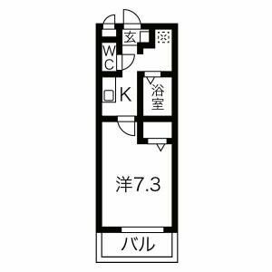 エントピア足近の間取り