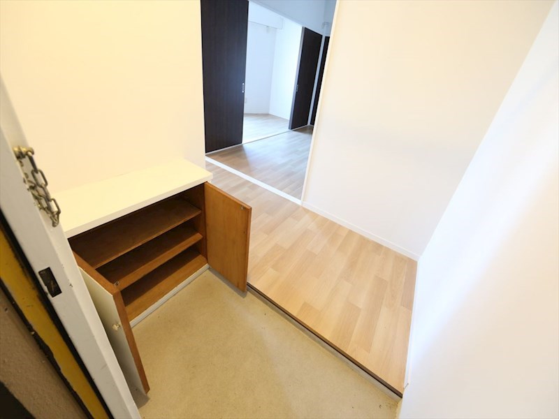 玄関　玄関　シューズボックス付