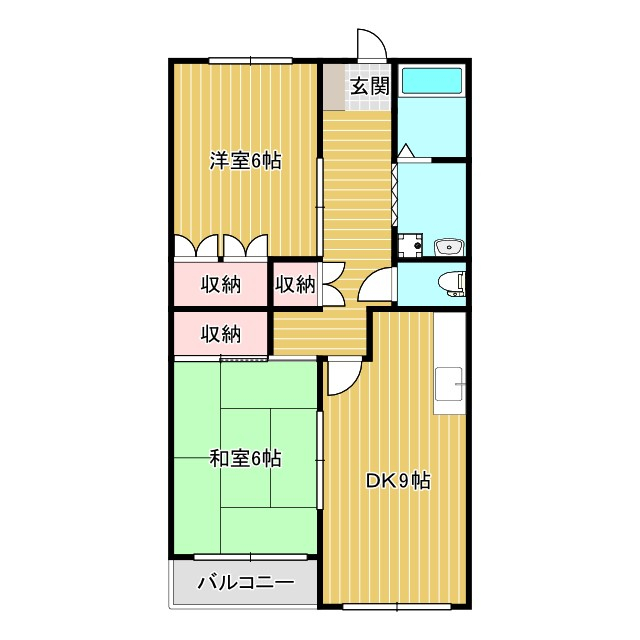 サンシャイン有泉の間取り