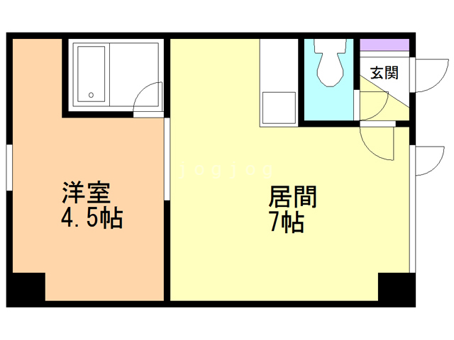 Ｉ・ＪＯＹ３の間取り