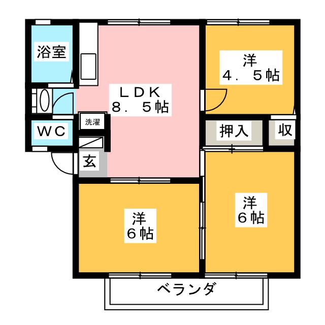 マリエンポートの間取り