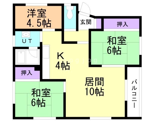 ミキハウス２の間取り