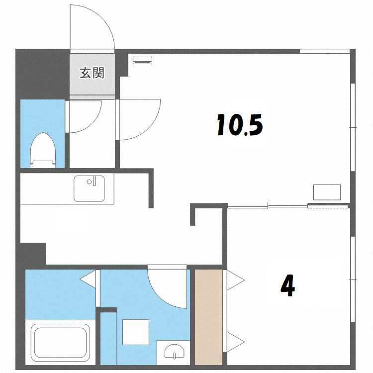 【ＣＧ　ＨＯＭＥＳ　南５条の間取り】