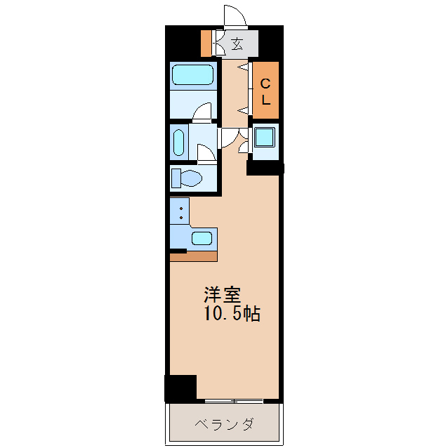 泉アパートメントの間取り