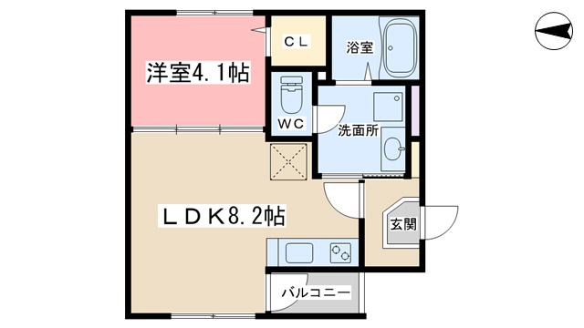 エクセルシア6番館の間取り