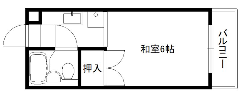 アストロプラザIの間取り