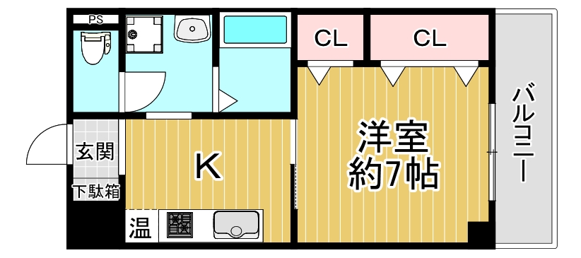 クリエイト彩の間取り