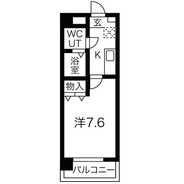 プレザント吹上の間取り