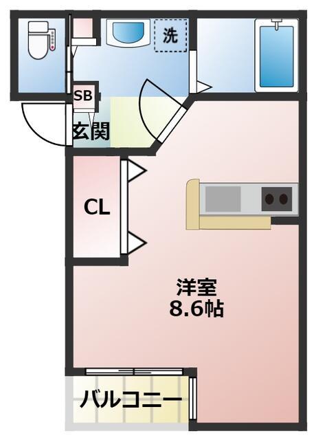 フレンドリーの間取り