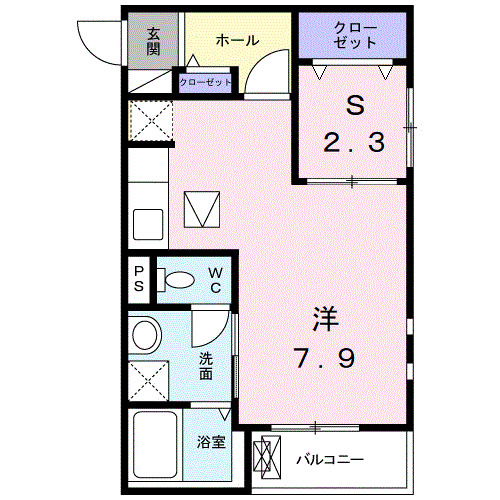 プルメリアの間取り