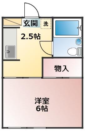 カレッジプラザの間取り