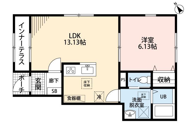 リーブルファイン鷲宮駅の間取り