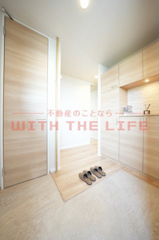 玄関　シンプルで使いやすい玄関です