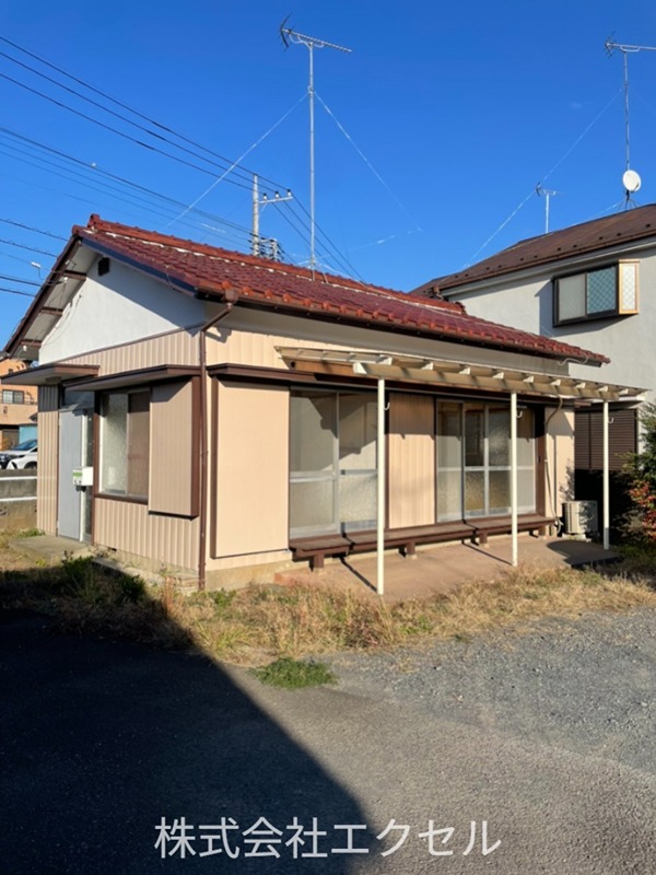 建物外観　日当り良好の戸建賃貸です。