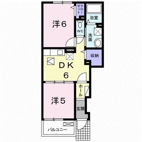 サンシャトーA_間取り_0