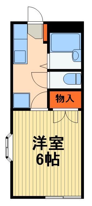 サンステージ A棟の間取り