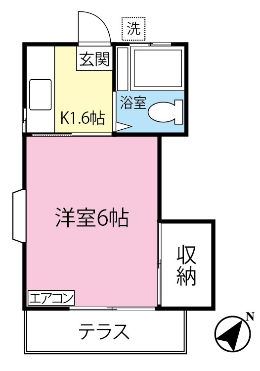 ロゼ・YANAGIMURAの間取り