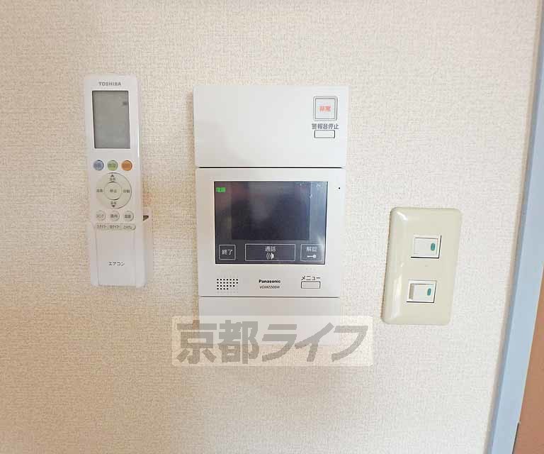 セキュリティ　来客確認が出来ます。